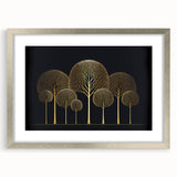 Abstract floral wall art in a silver frame with a white mat, showcasing vibrant colors and intricate designs, perfect for modern home decor and aesthetic enhancement.