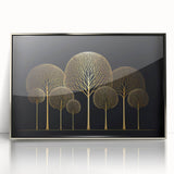 Framed abstract floral wall art featuring vibrant, colorful blooms in shades of pink, blue, and green, set against a sleek silver acrylic background, perfect for modern decor.