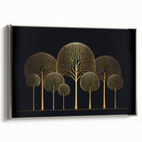 Framed canvas wall art featuring abstract floral designs in vibrant colors, displayed at a slight angle with a sleek silver frame, perfect for modern decor.