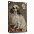 Acrylic glass display featuring a detailed side view of a colorful animal design, artistically pinned, perfect for modern home decor or gallery exhibitions.