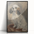 Framed acrylic wall art featuring a vibrant animal design in black and white, showcasing intricate details and modern aesthetics, perfect for home decor.