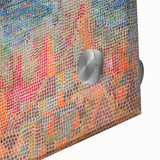 Mosaic Seascape Modern Wall Art - Abstract Coastal Decor Print