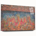 Mosaic Seascape Modern Wall Art - Abstract Coastal Decor Print