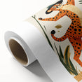 Children's Room Decor - Dancing Cheetah Playroom Wall Art
