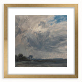 Classic Romantic Paintings - Cloudy Sky Study Canvas Art