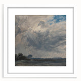 Classic Romantic Paintings - Cloudy Sky Study Canvas Art