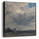 Classic Romantic Paintings - Cloudy Sky Study Canvas Art