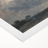 Classic Romantic Paintings - Cloudy Sky Study Canvas Art