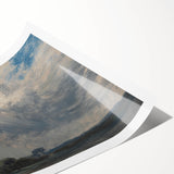 Classic Romantic Paintings - Cloudy Sky Study Canvas Art