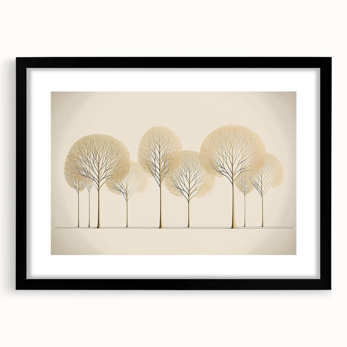 Framed abstract floral wall art featuring vibrant colors and intricate designs, set against a sleek black frame with a white mat, perfect for modern home decor.