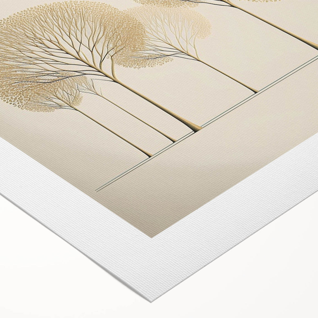 Abstract floral wall art on rolled canvas, showcasing vibrant colors and intricate patterns, perfect for modern home decor. Packaged securely in a cardboard tube for safe delivery.