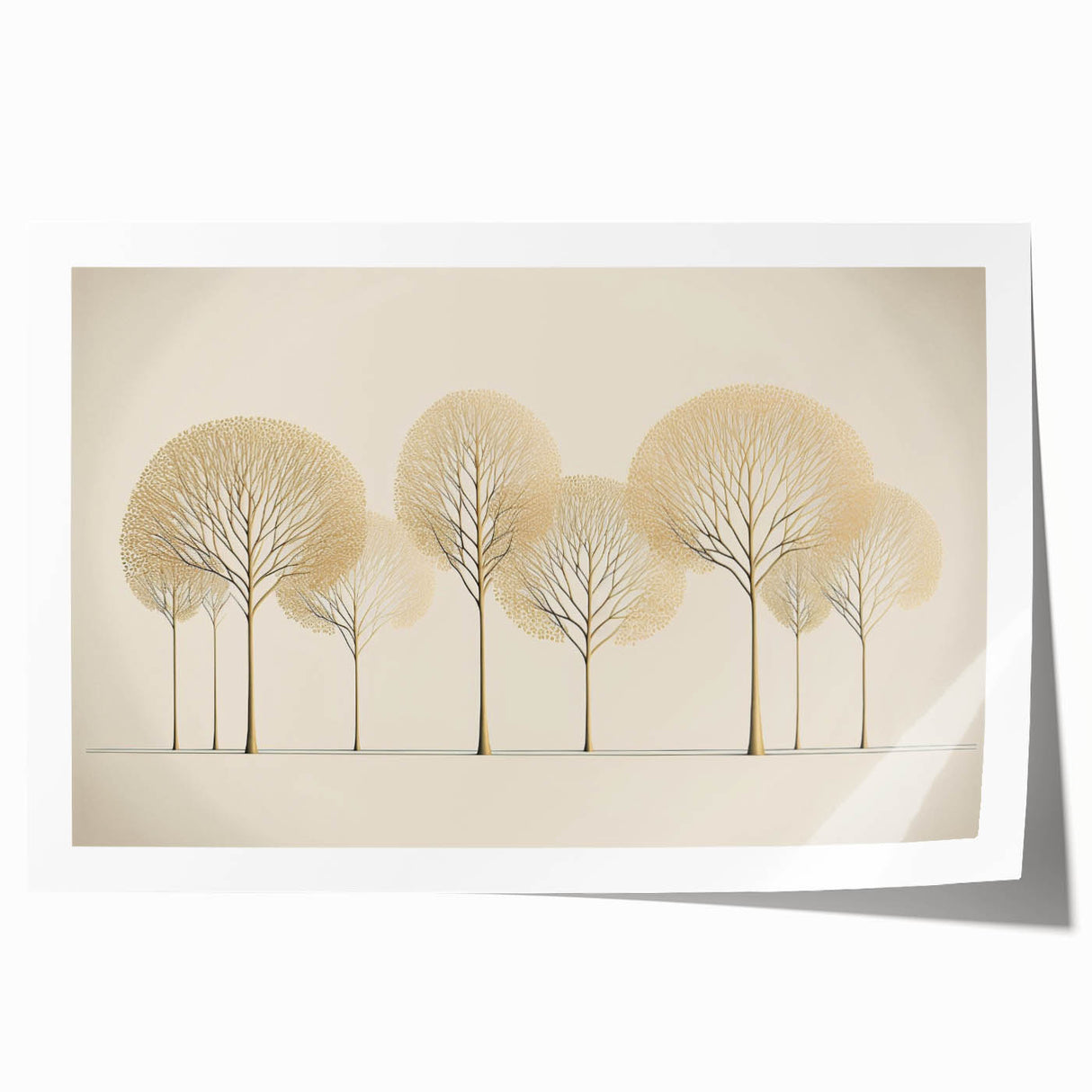 Abstract floral wall art print showcasing vibrant colors, intricate patterns, and organic shapes, elegantly rolled and ready for display in any modern decor. Ideal for brightening living spaces or adding artistic flair to interiors.