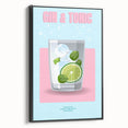 Black and white landscape painting on framed canvas, depicting a vintage poster art style, ideal for bedroom wall decor.