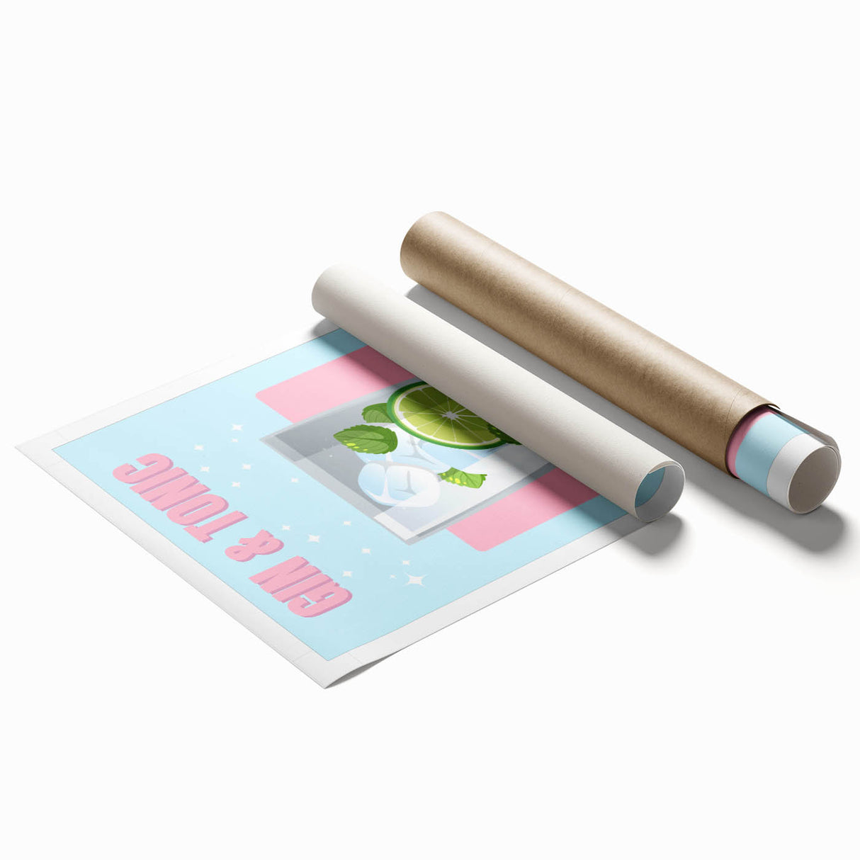Extra large rolled print featuring vibrant floral art, ideal for classy bathroom or large living room wall decor.