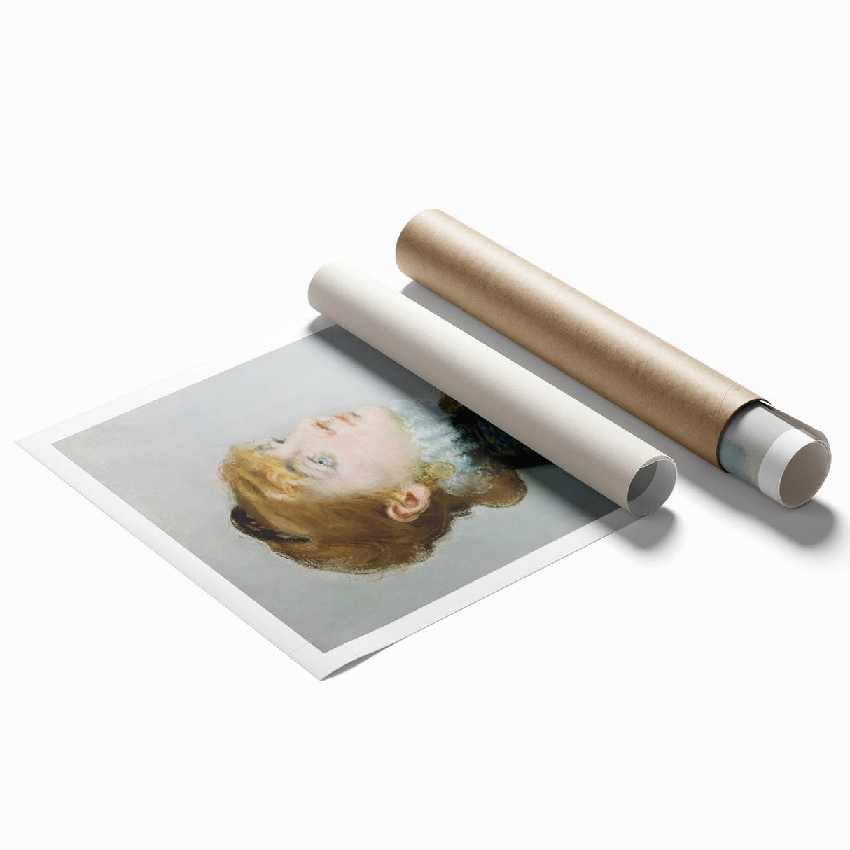 Impressionism Wall Art - Portrait of a Woman - Elegant Classic Art Print