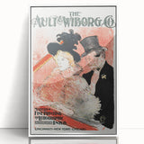 Vintage Wall Art - Elegant Concert Scene Advertisement - Art Print
