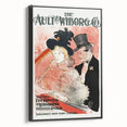 Vintage Wall Art - Elegant Concert Scene Advertisement - Art Print