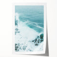 Rolled canvas print featuring a floral design in vibrant summer hues, ideal for art wall dining room.