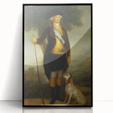 Classic Romantic Paintings - Charles IV of Spain as Huntsman Canvas Art