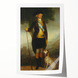 Classic Romantic Paintings - Charles IV of Spain as Huntsman Canvas Art