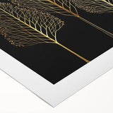 Abstract floral wall art on rolled canvas showcasing vibrant colors and intricate patterns, perfect for modern home decor. Packaged securely for delivery.