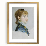 Impressionism Wall Art - Portrait of a Woman - Elegant Classic Art Print