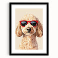 Cool Poodle Dog Nursery Wall Art – Kids Room & Baby Decor