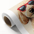 Cool Poodle Dog Nursery Wall Art – Kids Room & Baby Decor