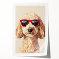 Cool Poodle Dog Nursery Wall Art – Kids Room & Baby Decor