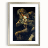 Famous Romantic Era Art - Goya's Saturn Devouring His Son Canvas Art