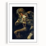 Famous Romantic Era Art - Goya's Saturn Devouring His Son Canvas Art