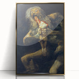 Famous Romantic Era Art - Goya's Saturn Devouring His Son Canvas Art