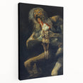 Famous Romantic Era Art - Goya's Saturn Devouring His Son Canvas Art