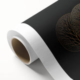 Vibrant abstract floral wall art on rolled canvas showcasing bold colors and intricate patterns, designed to enhance modern interiors with artistic flair.