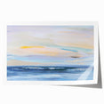 Abstract landscape wall art print featuring vibrant colors and fluid shapes, rolled and ready for framing, adding a modern touch to home decor. Ideal for art enthusiasts seeking unique decor solutions.