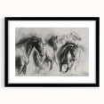 Black-framed animal-themed artwork with a white mat, showcasing intricate designs of various wildlife species, ideal for home decor and nature lovers.