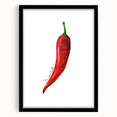 Extra large abstract art print featuring vibrant, textured depictions of assorted fruits on a black framed canvas.