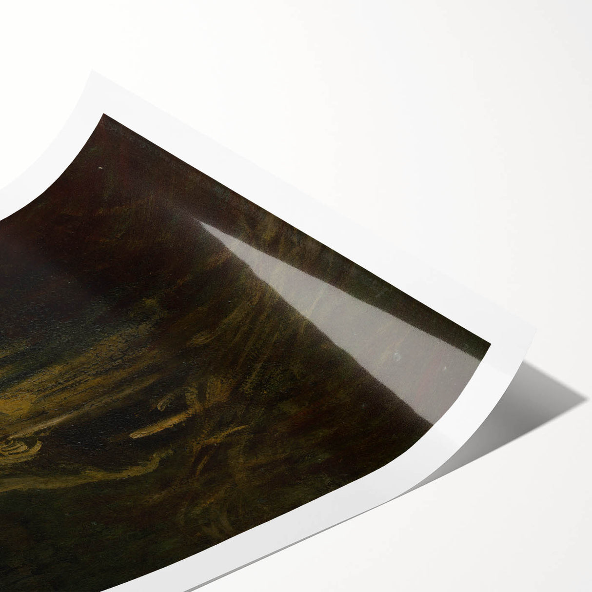 Impressionism Wall Art - Dark Life Reflections - Somber Classic Art Print