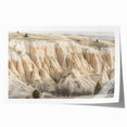 Vibrant landscape print showcasing majestic canyons in warm earth tones, rolled for easy shipping in a protective tube, perfect for home decor enthusiasts.