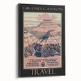 Retro Grand Canyon Poster – Vintage National Park Art