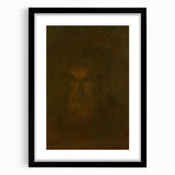 Head Study of an Old Man Art Print - Ladislav Mednyánszky Realism Portrait