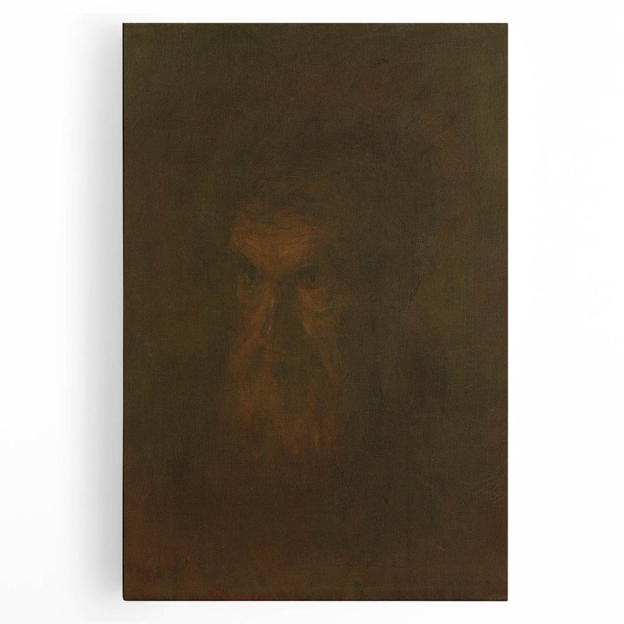 Head Study of an Old Man Art Print - Ladislav Mednyánszky Realism Portrait