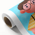 Curly Haired Boy - Boys Room Wall Art Kids Wall Art Prints