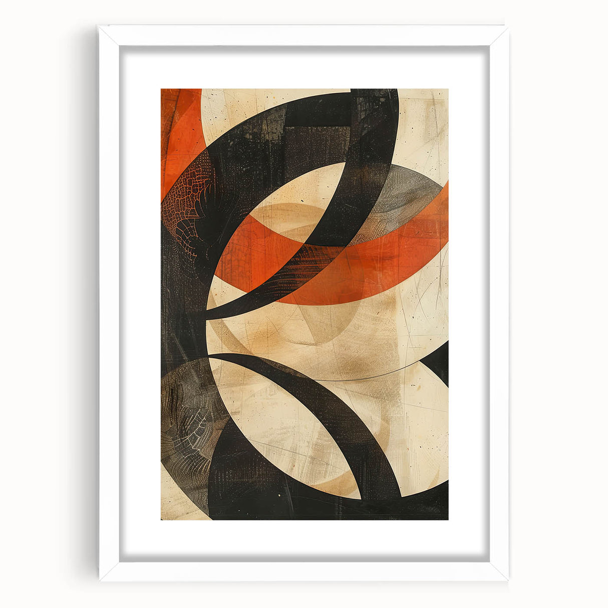 Modern Dining Room Wall Art – Abstract Canvas & Framed Print