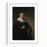 Baroque Nobleman Portrait - Antique Art Print for Classic Home Decor
