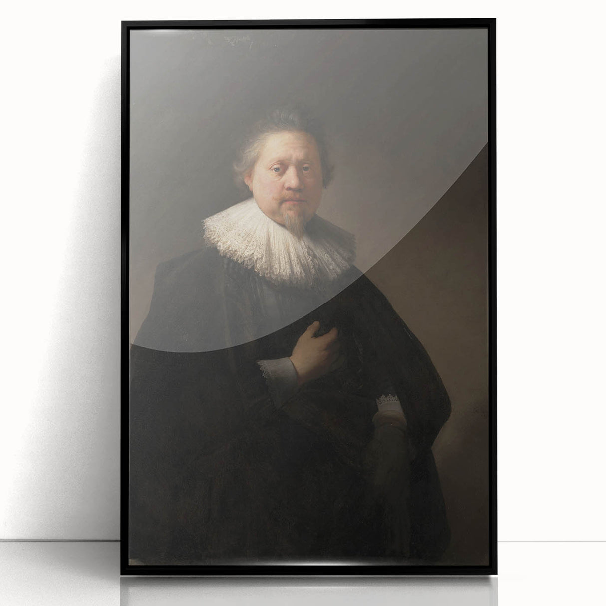 Baroque Nobleman Portrait - Antique Art Print for Classic Home Decor