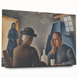 In an Inn Painting | Expressionism by Mikuláš Galanda