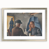 In an Inn Painting | Expressionism by Mikuláš Galanda