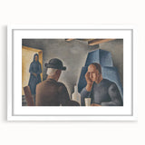 In an Inn Painting | Expressionism by Mikuláš Galanda