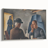 In an Inn Painting | Expressionism by Mikuláš Galanda